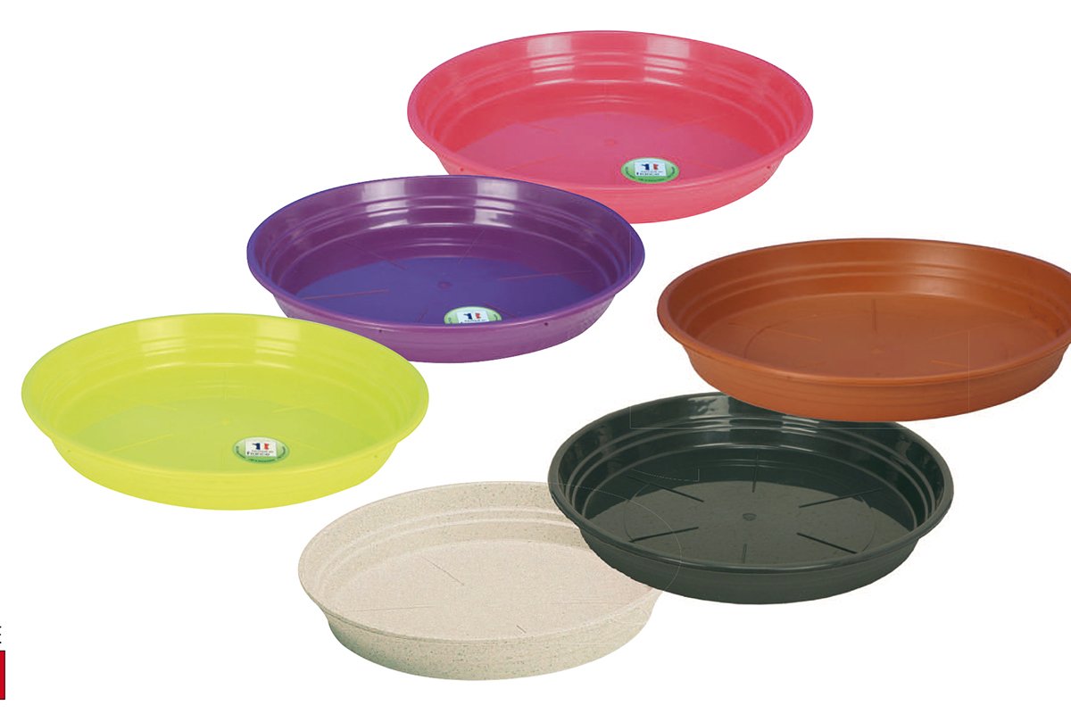 Plates for flower pots